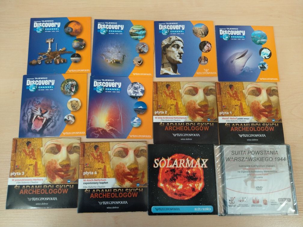 174 płyty CD/DVD/VCD różne dodatki do gazet