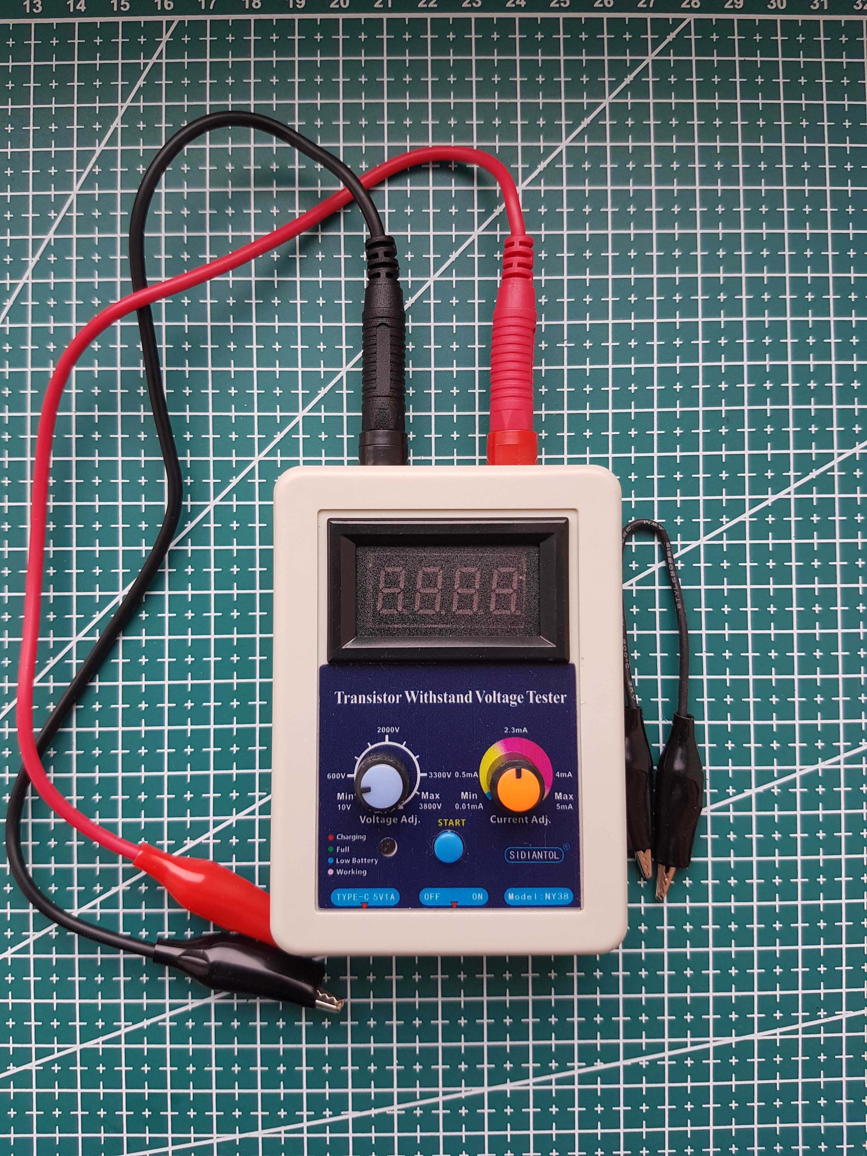 Цифровой тестер напряжения IGBT транзисторов.