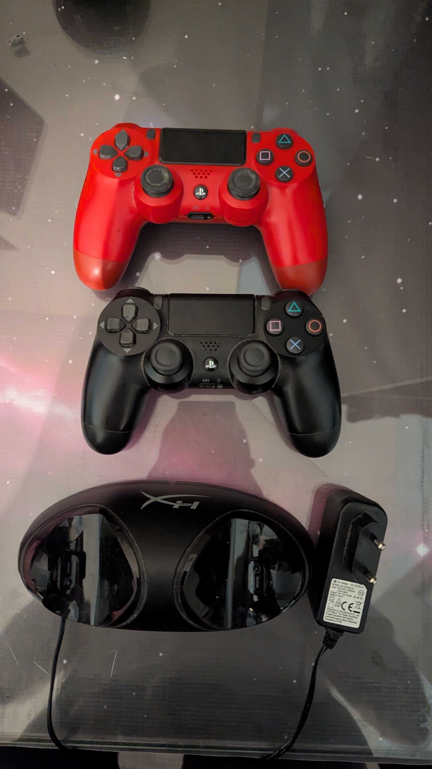 2x Comando PS4 + carregador