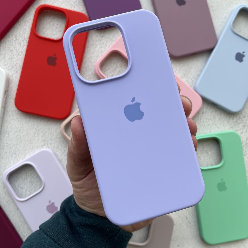 Силиконовый чехол Silicone case для iPhone 15 /на Айфон 15/15 Pro