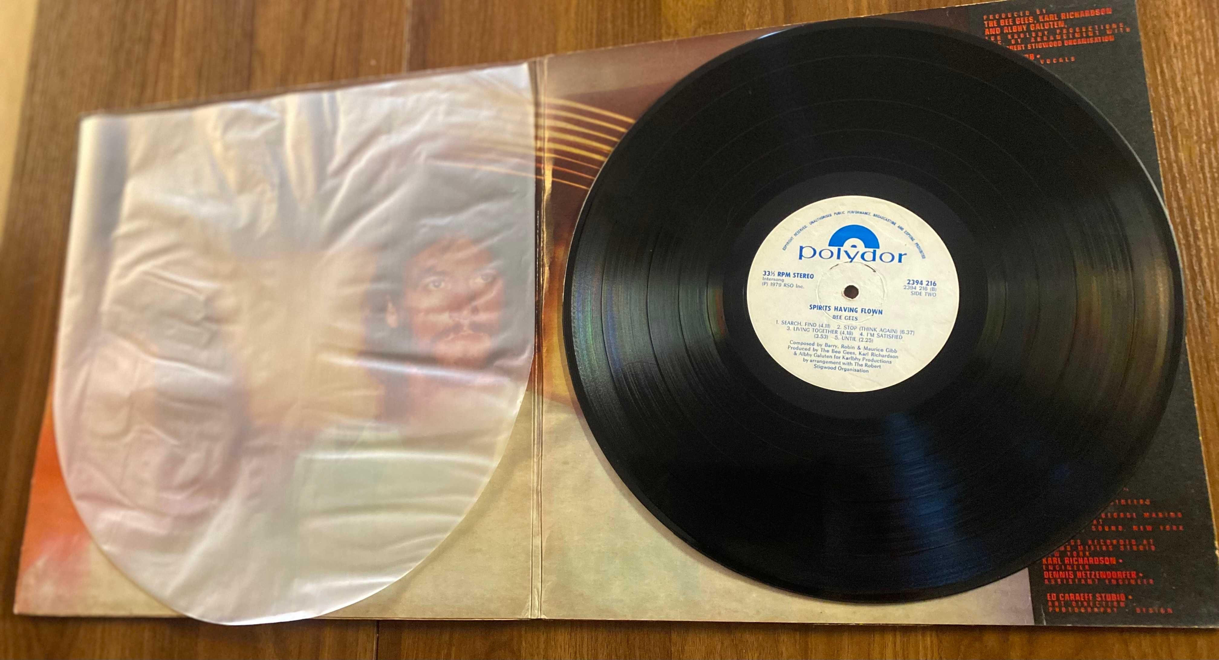 Disco de vinil: Bee Gees - Spirits having flown
