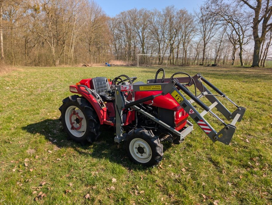 Traktorek Mitsubishi MT205 ISEKI YANMAR KUBOTA 21KM TUR Rewers
