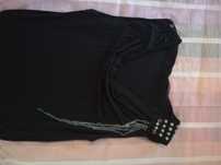 Blusa / túnica com correntes no ombro