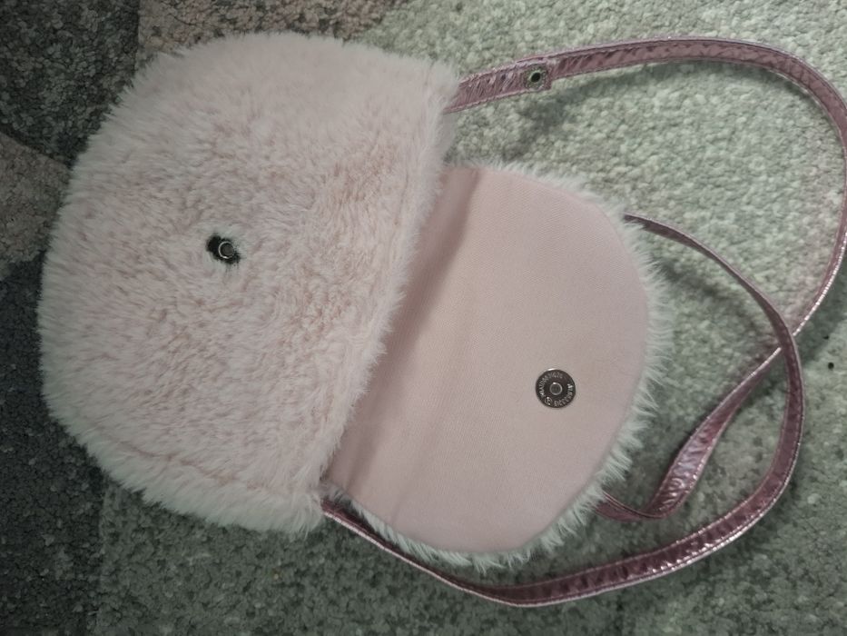 Torebka Mała pluszowa kotek dla dziewczynki 1+2 gratis