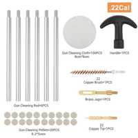 Набор для очисти ствола АК-74 (5.45), M4/AR-15 (5.56) шомпол/ёрш/вишер