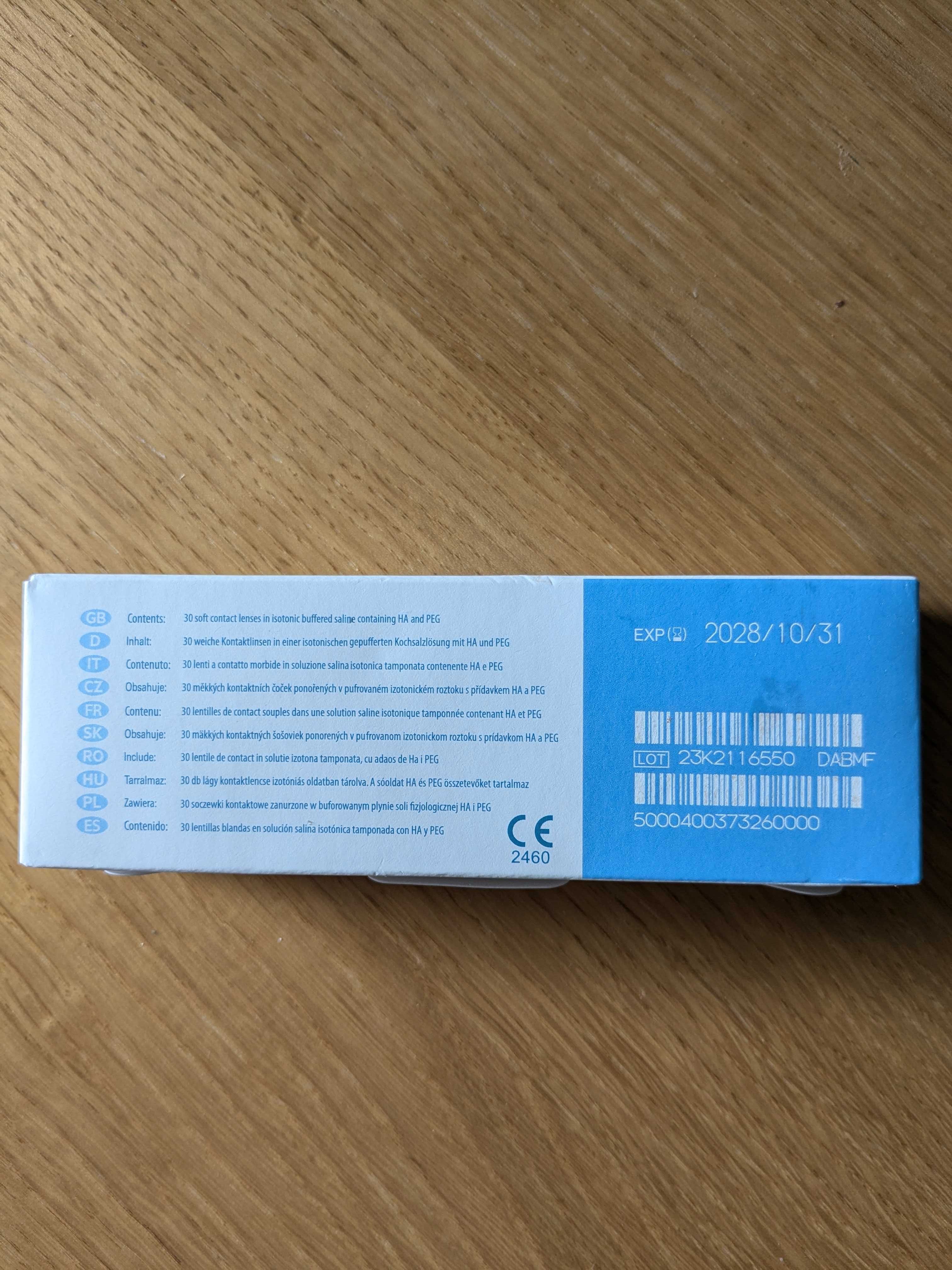 Lentes de contacto diárias TopVue Aquamax (-6.50)