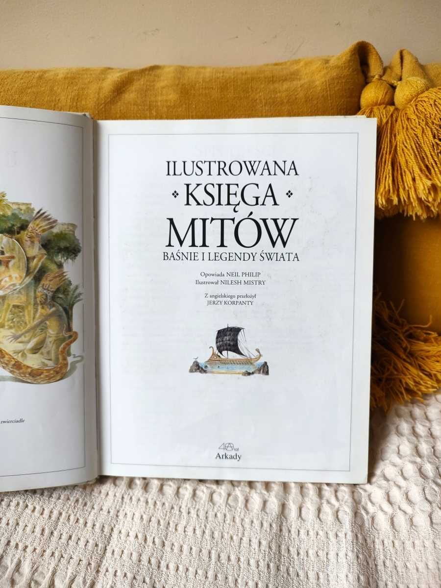 Ilustrowana księga mitów. Baśnie i legendy świata - Neil Philip