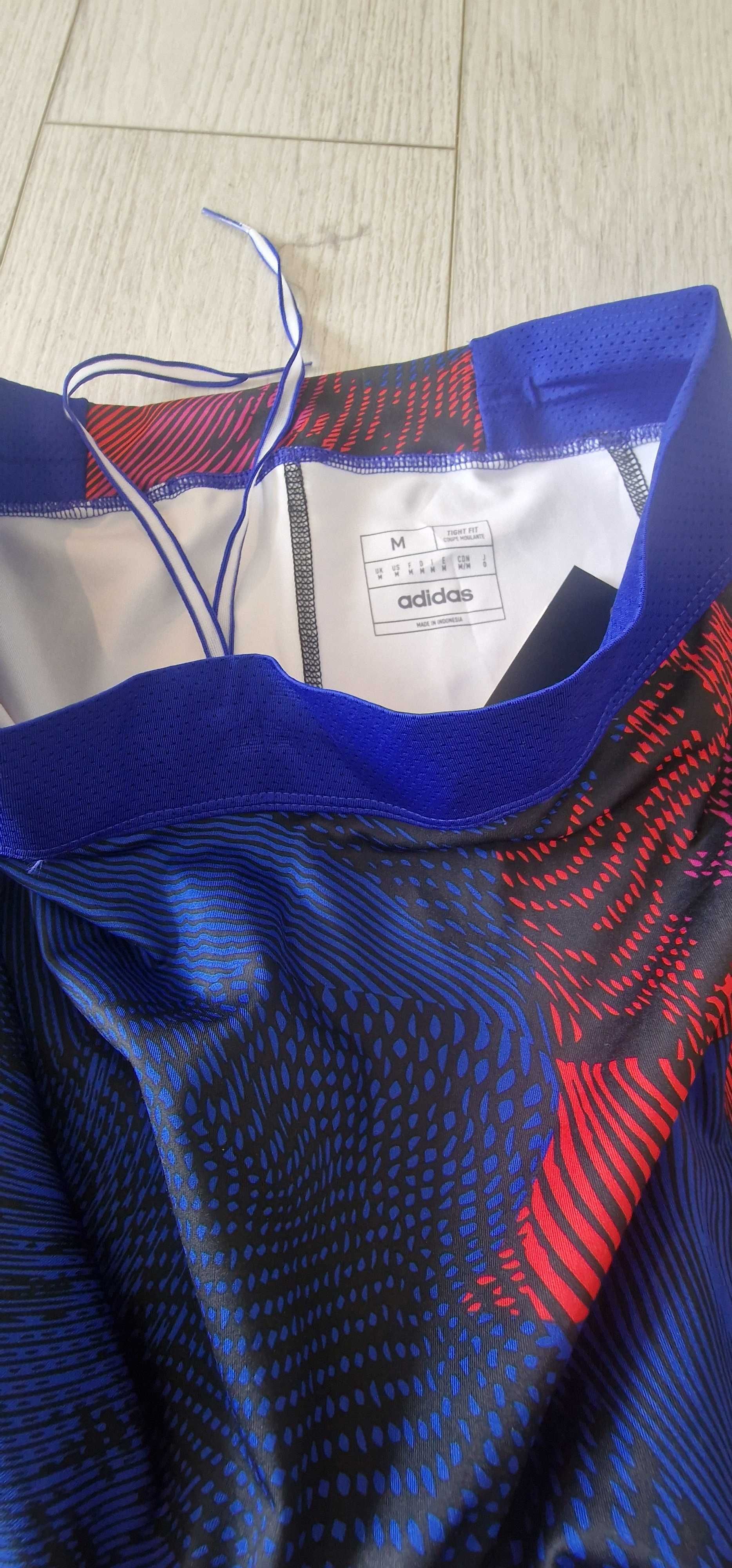 Nowe leginsy biegowe Adidas Adizero M