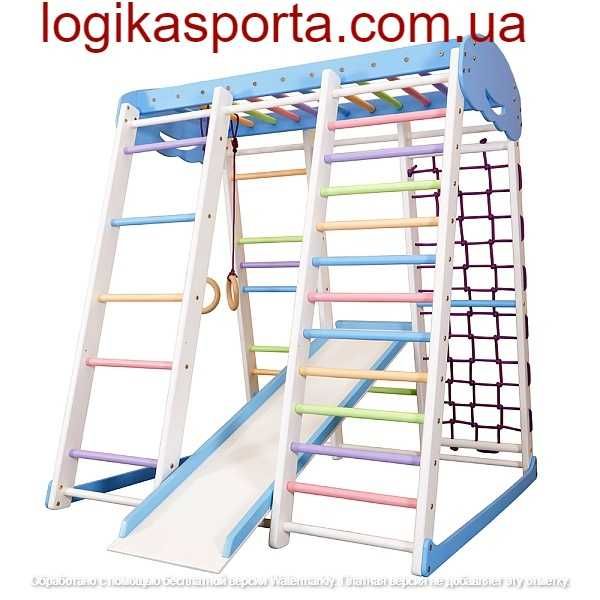 Уголок, игровая площадка, Спортивный детский комплекс, качели, горка,