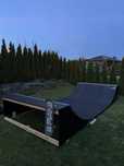 Minirampa H80 x 240 cm x 520 cm domowy skatepark