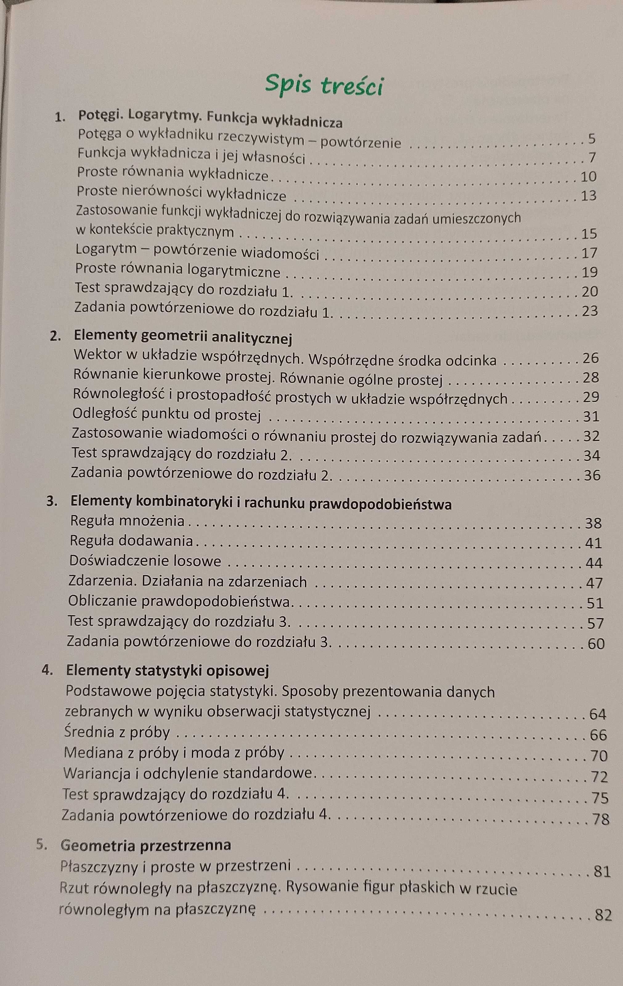 Matematyka 3 Zbiór zadań podstawa Kurczab