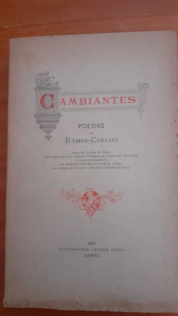 Poesia de José Ramos Coelho