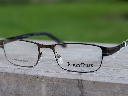 Мужские металлические очки в элегантном стиле PE 298A от Perry Ellis!