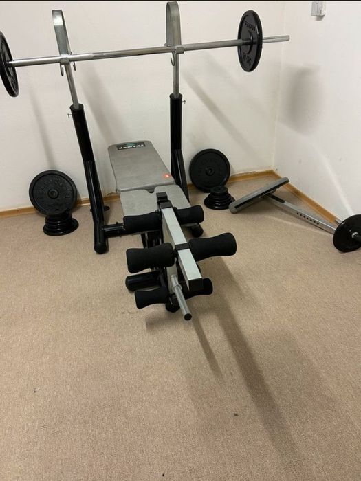 Sprzęt do ćwiczeń.Obciążenie 20kg,10kg Polecam!Czytaj opis