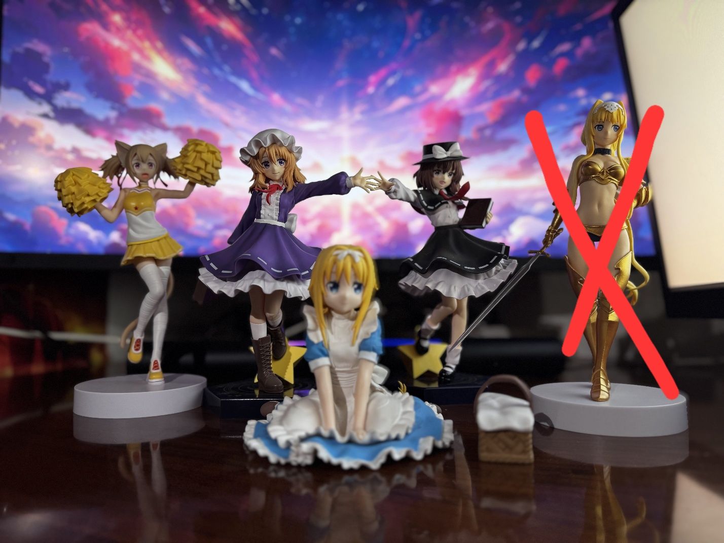 Figuras de Vários Animes