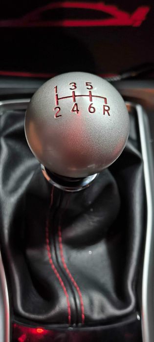 Type-R FK8 Punho manete alavanca caixa velocidades