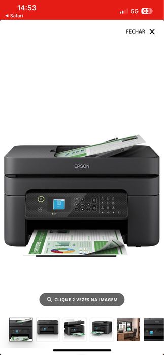 Impressora Epson WF-2930 Wi-Fi