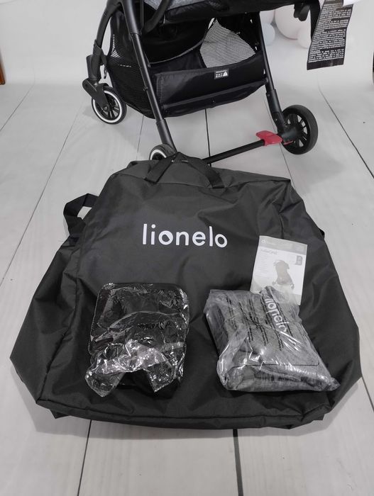 Wózek spacerowy spacerówka Lionelo Julie One 22kg z akcesoriami lekki