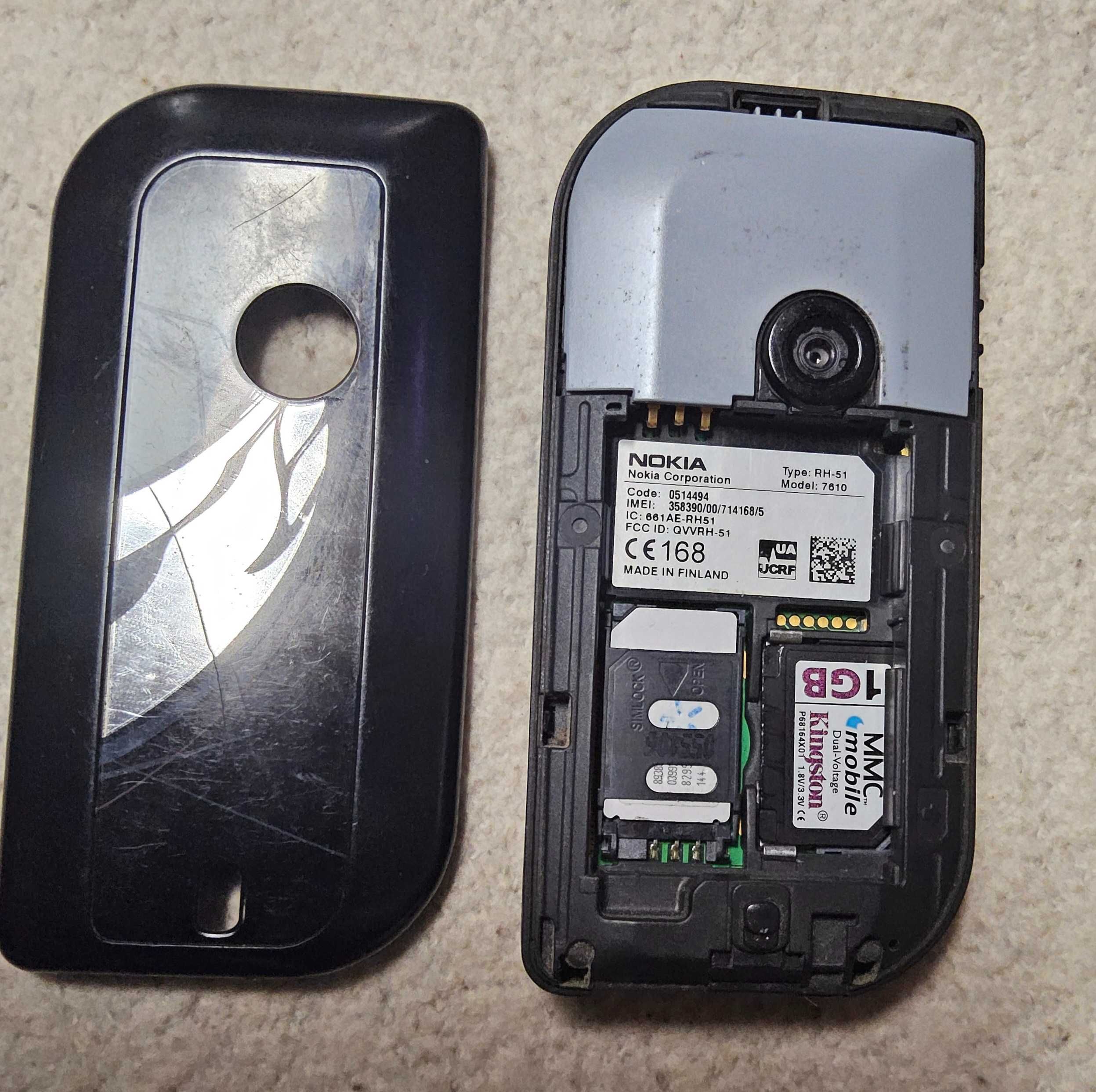 Мобильный, Nokia-7610,Finland, заряд,фарфор,статуэтка,карта,sharp