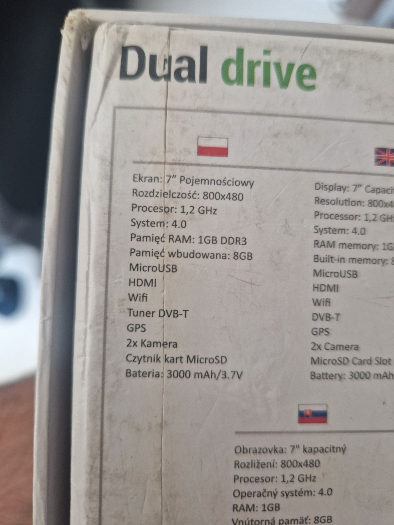 Tablet Overmax Dualdrive 7 Dvb-T Gps (OV-DUALDRIVE7 PL)