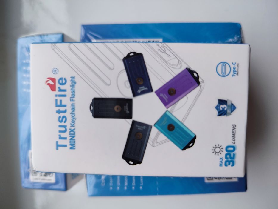 TrustFire Minix Red light чорний червоне світло 320Lm