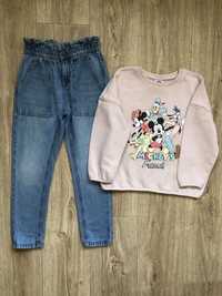 Комплект 4-5 лет джинсы свитшот Disney