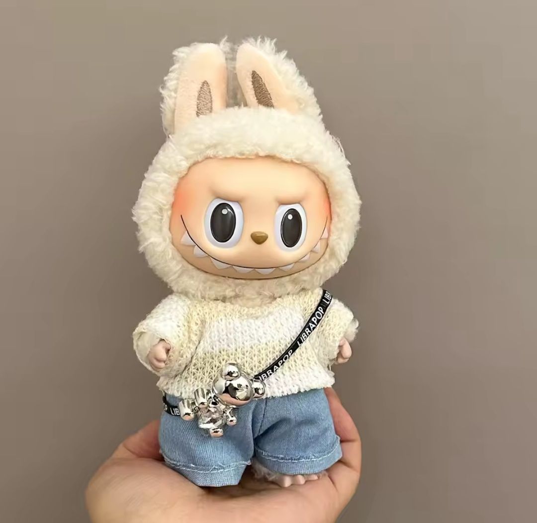 Тільки Одяг !для Монстр Лабубу LABUBU 
Висота: