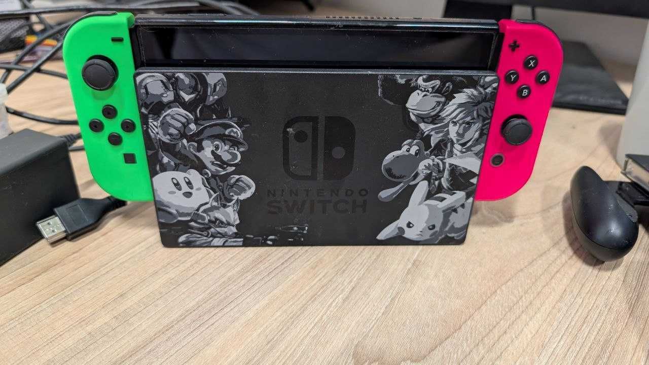 Nintendo Switch OLED + MicroSD 512Gb + ІГРИ в ідеальному стані