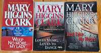 3 x Mary Higgins Clark Just Take, Loves Music, Weep No More