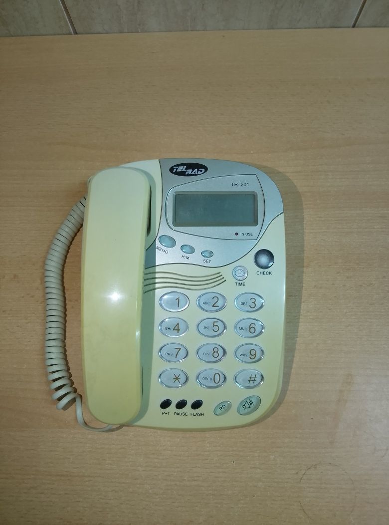Telefon stacjonarny TelRad TR 201 rok 1999