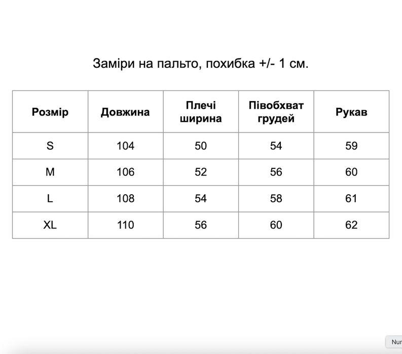 Пальто чоловіче чорне / Пальто мужское черное M