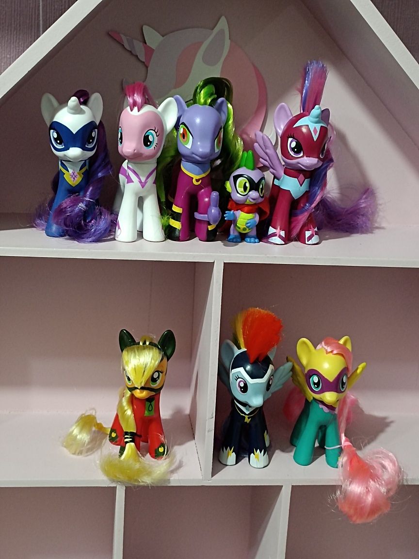 My Little Pony cała kolekcja Power Ponies G4 Hasbro MLP