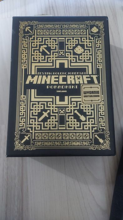 Zestaw kolekcjonerski poradniki Minecraft