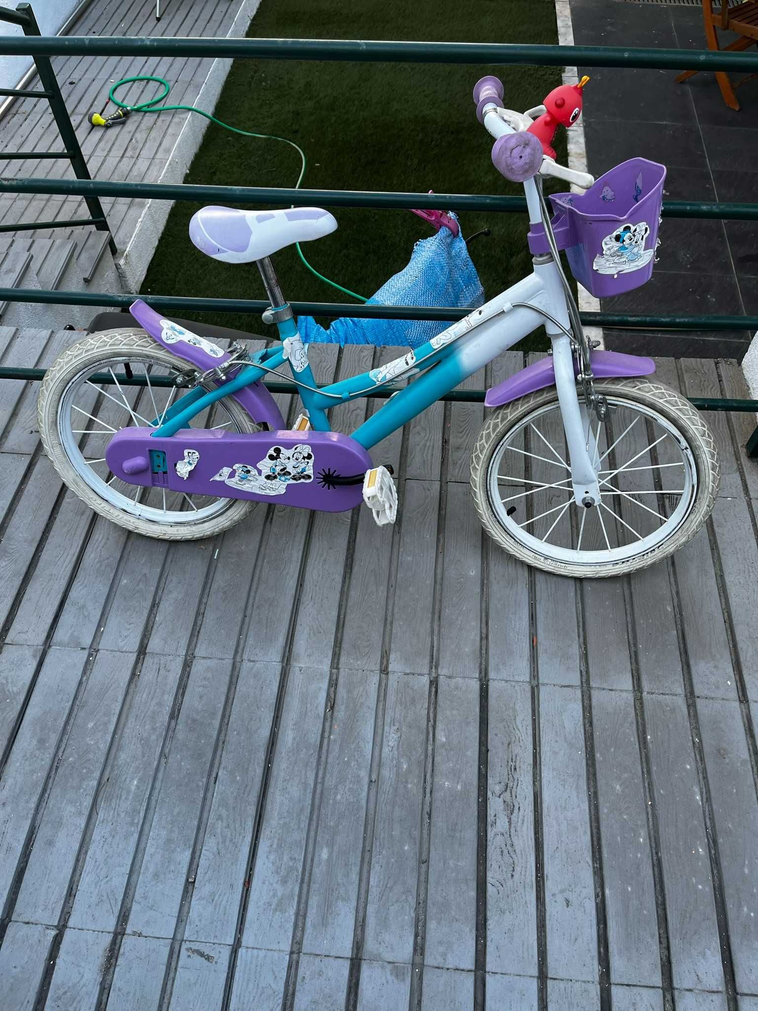 Bicicleta de criança da Frozen