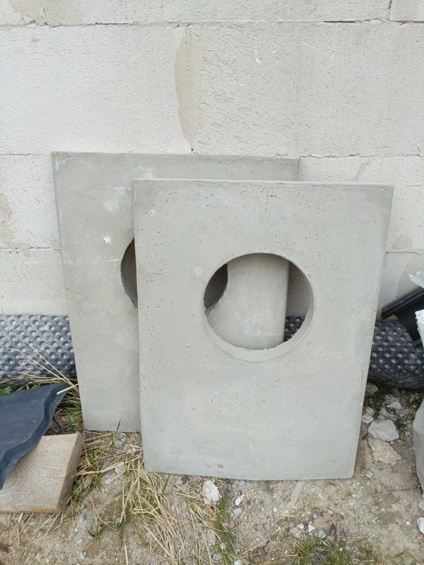 Czapa daszek dach kominowy betonowy