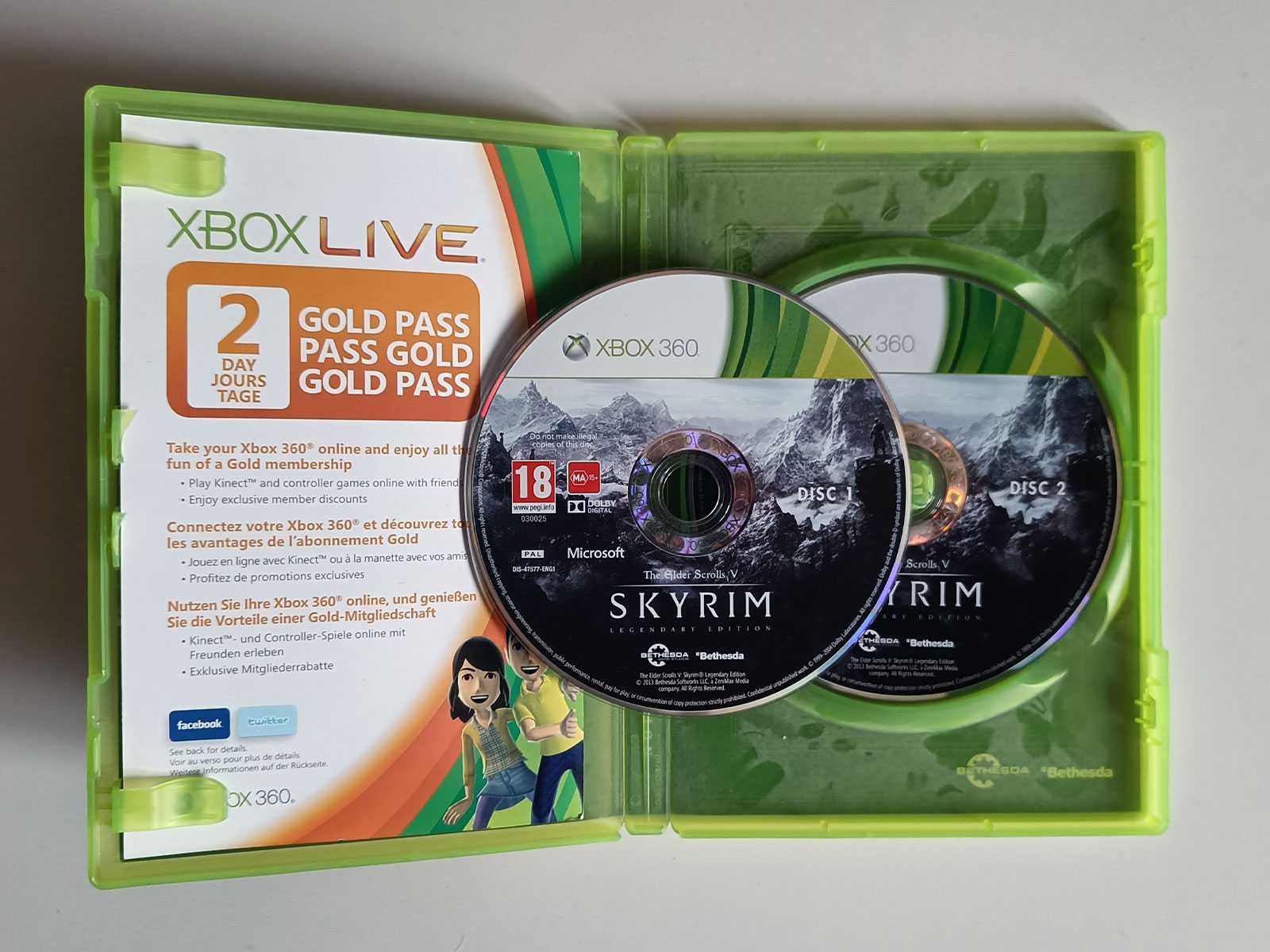 Skyrim Legendary Edition GOTY | Xbox 360 [wysyłka]