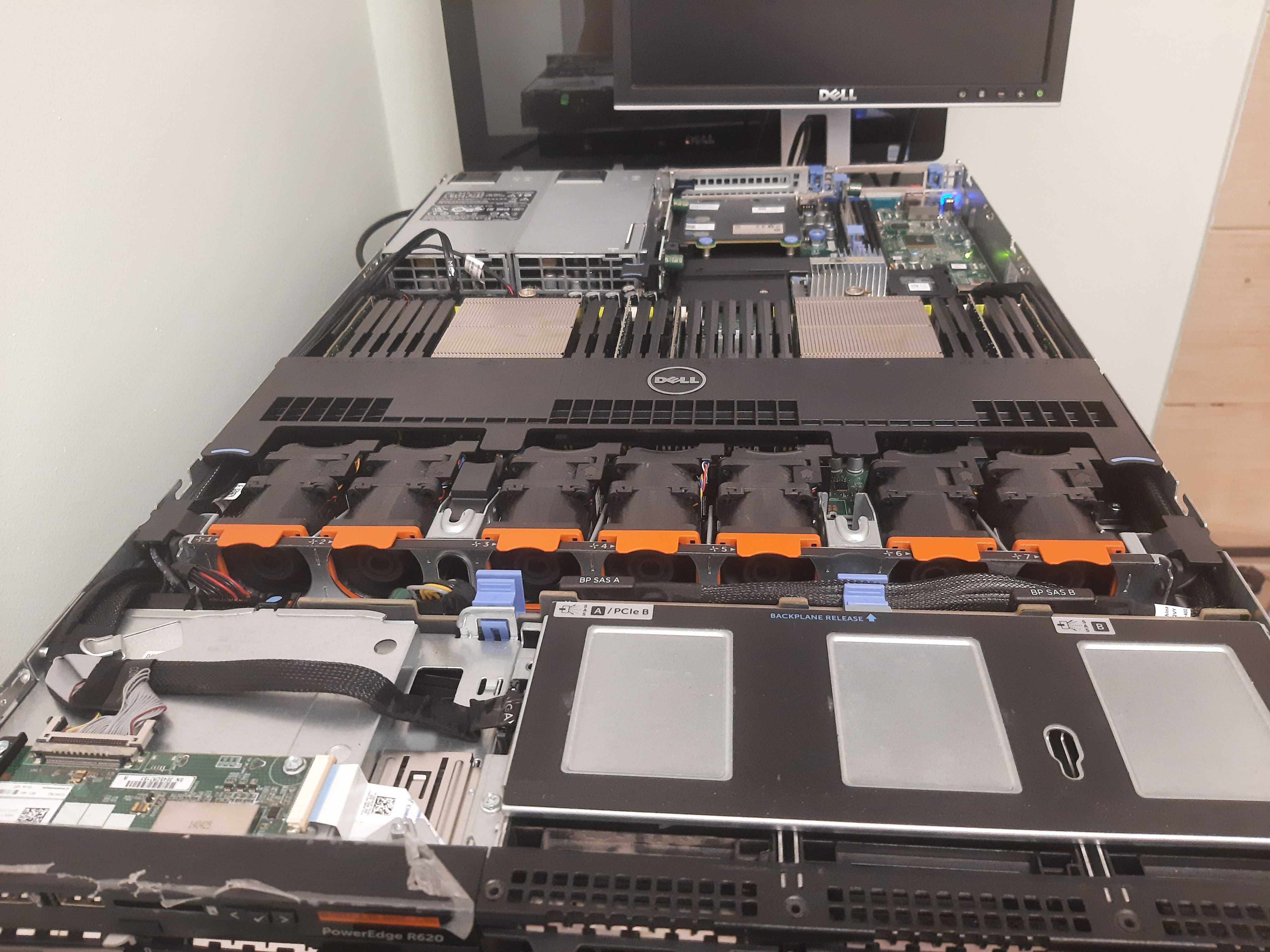 DELL R620 2 x E5-2609 v2 / 64GB / H710 Mini / IDRAC 7ent