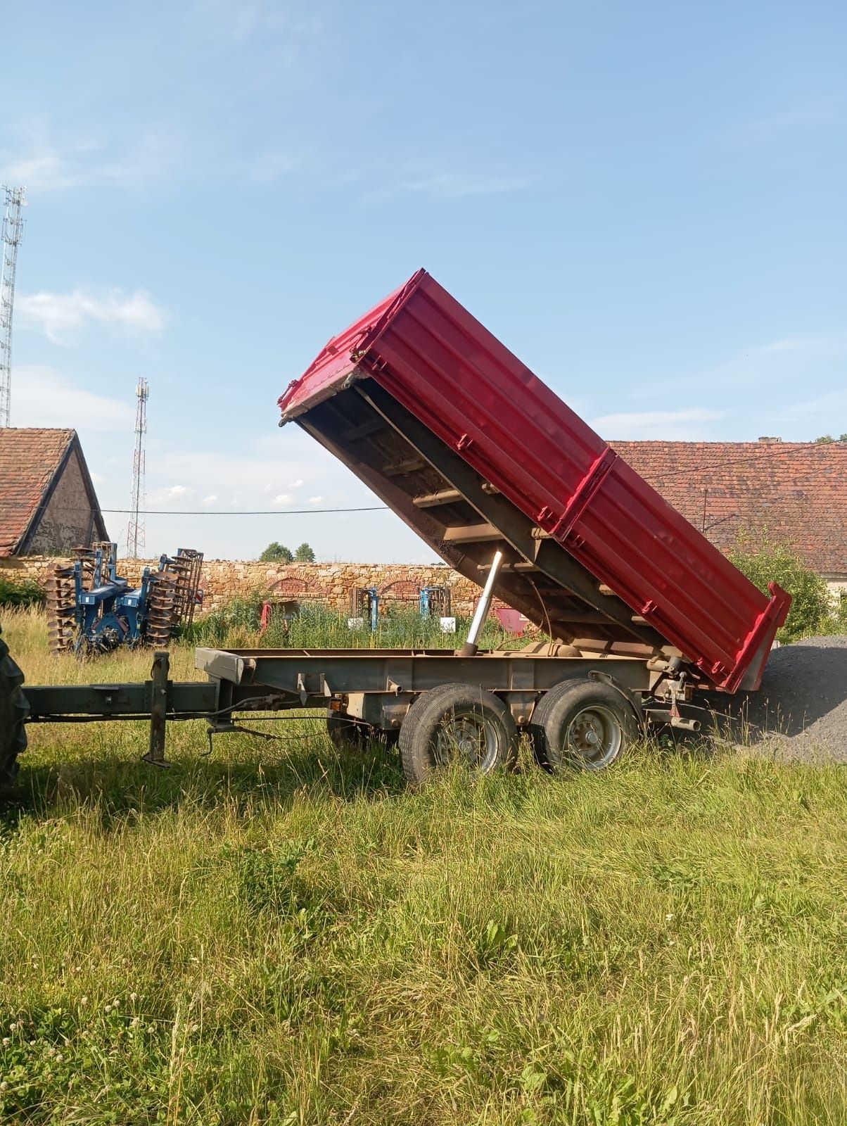 Przyczepa Tandem kipper KÖEGEL ZK 18. 3Slstrony wywrot Meiler kiper