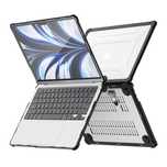 Чехол бампер на MacBook Air Pro прозрачный цветной прозорий кольоровий