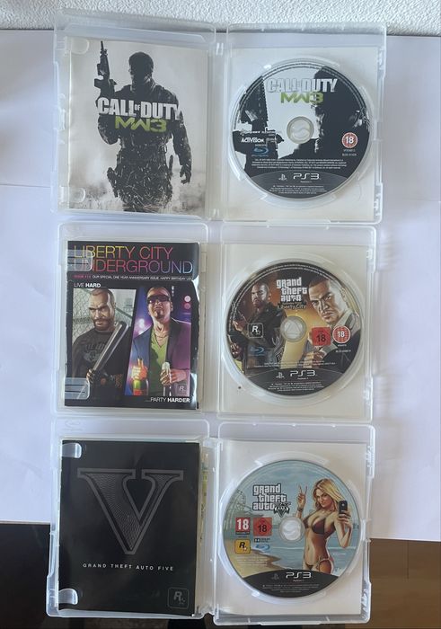 Lote 9 Jogos PS3 Completo