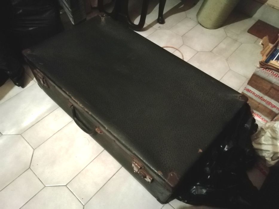 Mala de Viagem Azul, Vintage