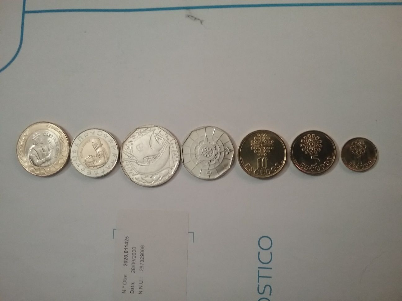 Vendo última série de moedas dó ano 2001 de Portugal