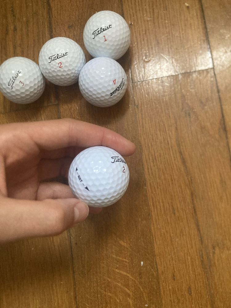Lote 10 bolas titleist