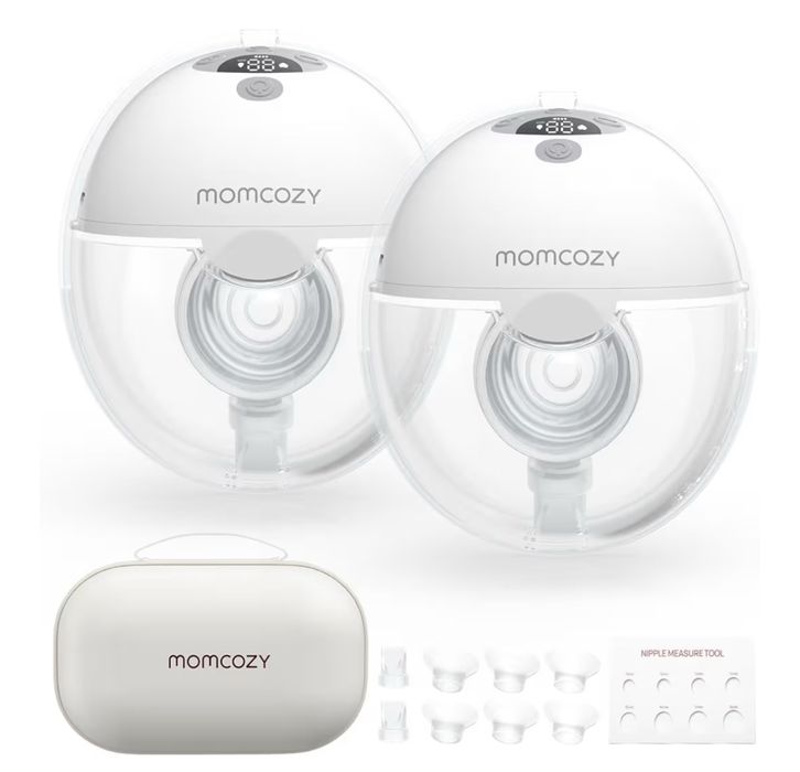 Momcozy M5 (Extrator de Leite Portátil e Silencioso)