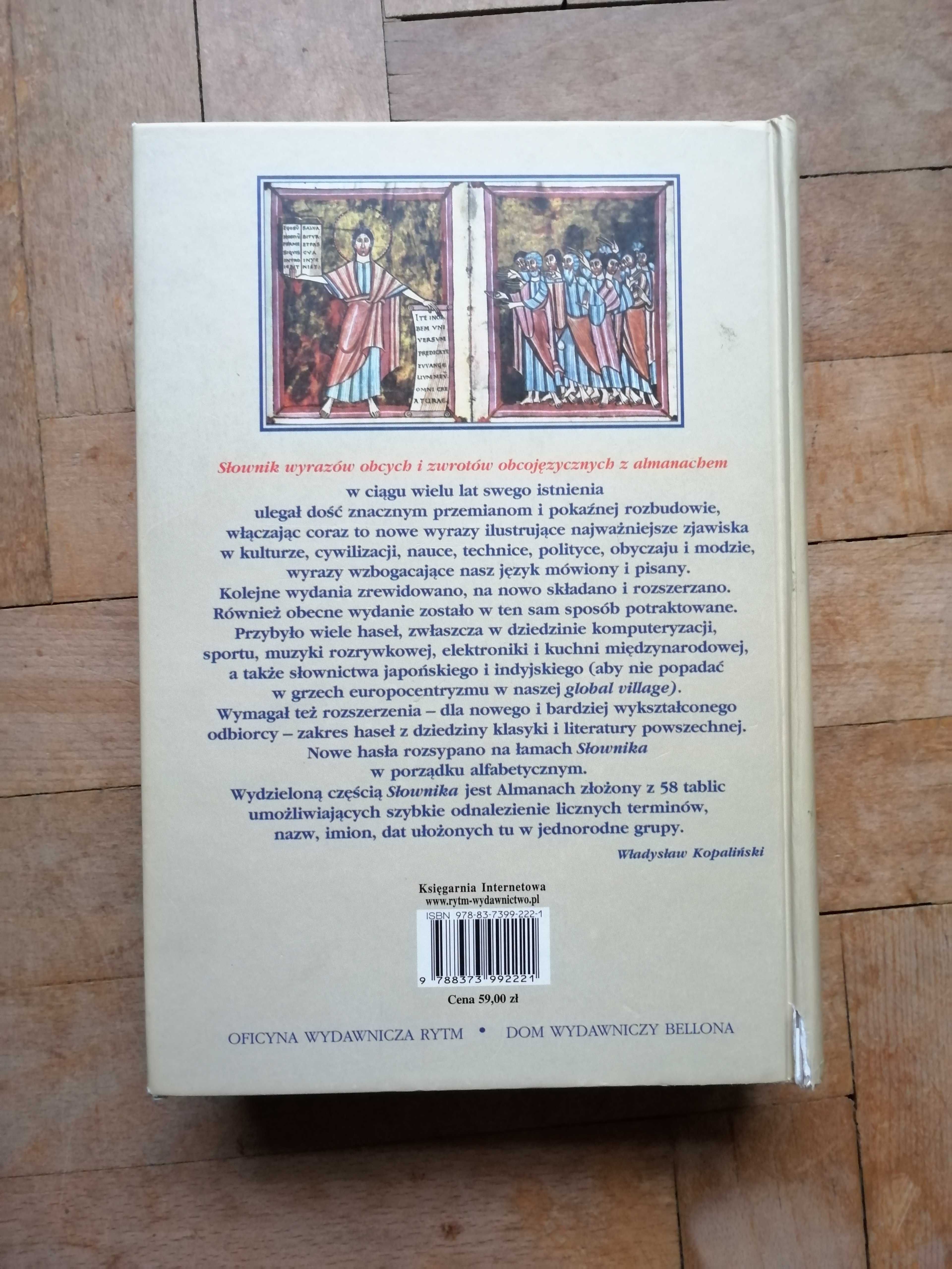 Słownik wyrazów obcych i zwrotów obcojęzycznych z almanchem W. K. 2007