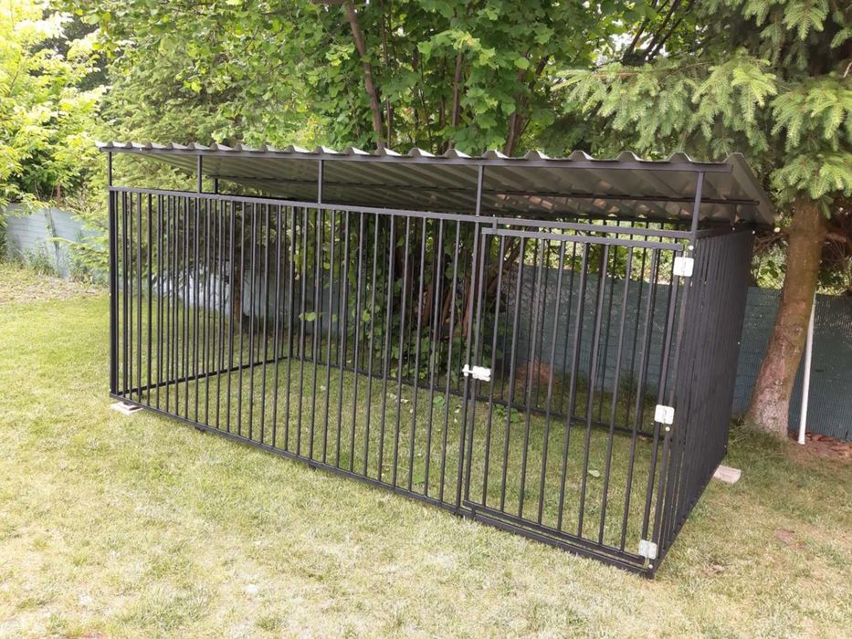 Klatki I Kojce dla Psów Kojec Boks 3x2m Stalowy