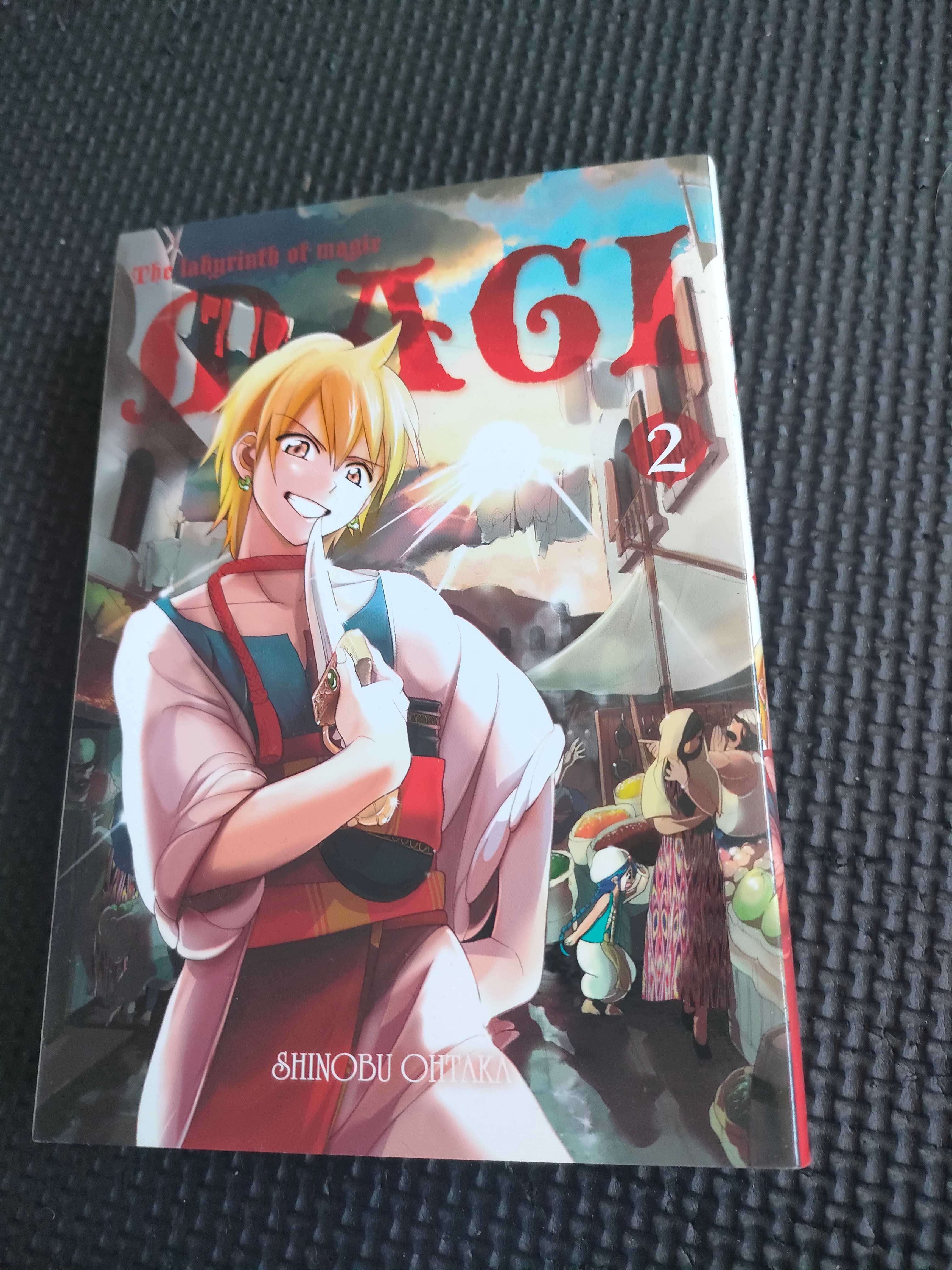 Manga ,,magi-the labyrinth of magic,, tomy od 1-3