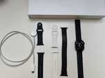 Apple Watch 7 Midnight 41mm + pudełko + paski