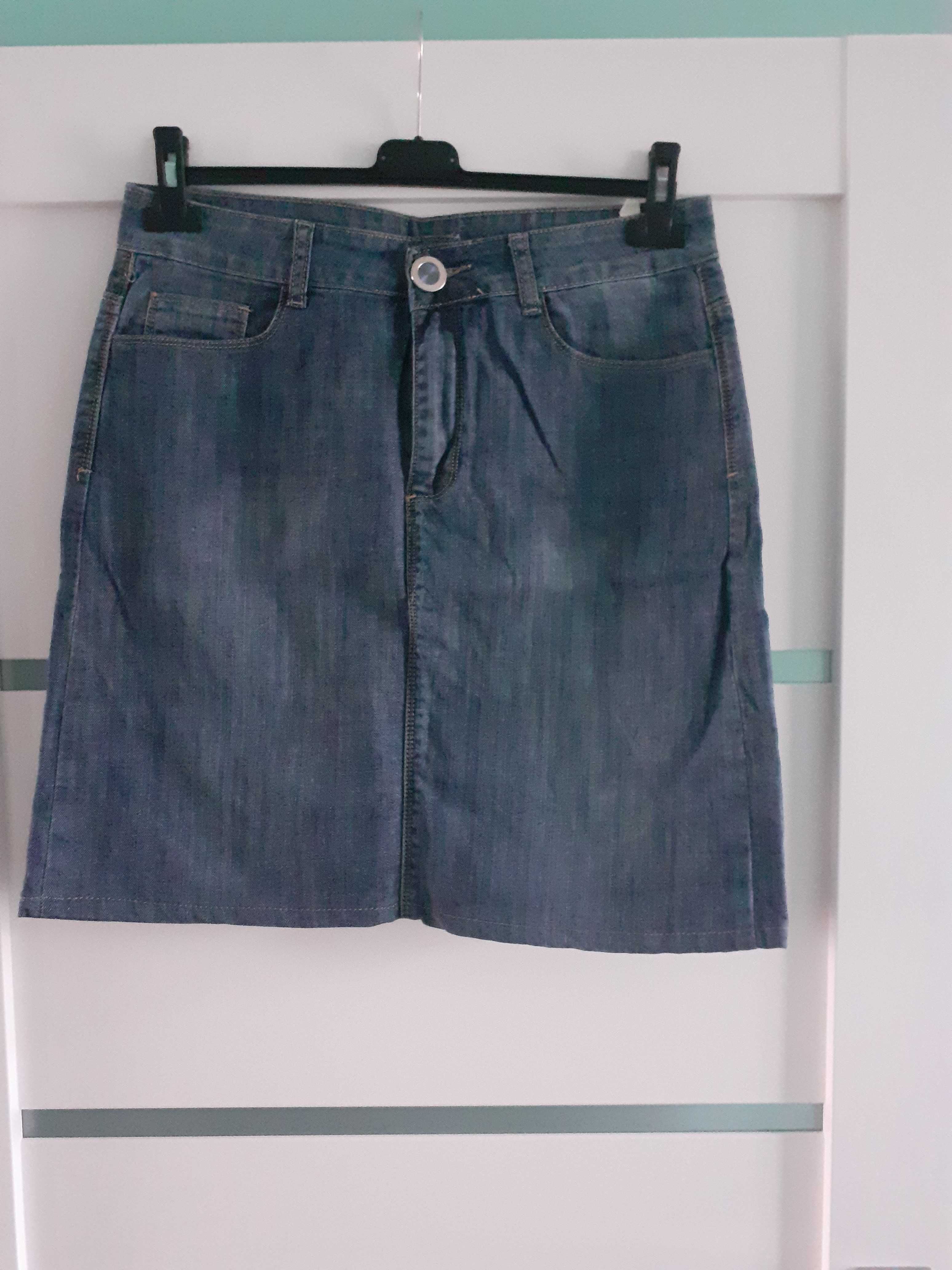 Spódnica jeansowa r. XL