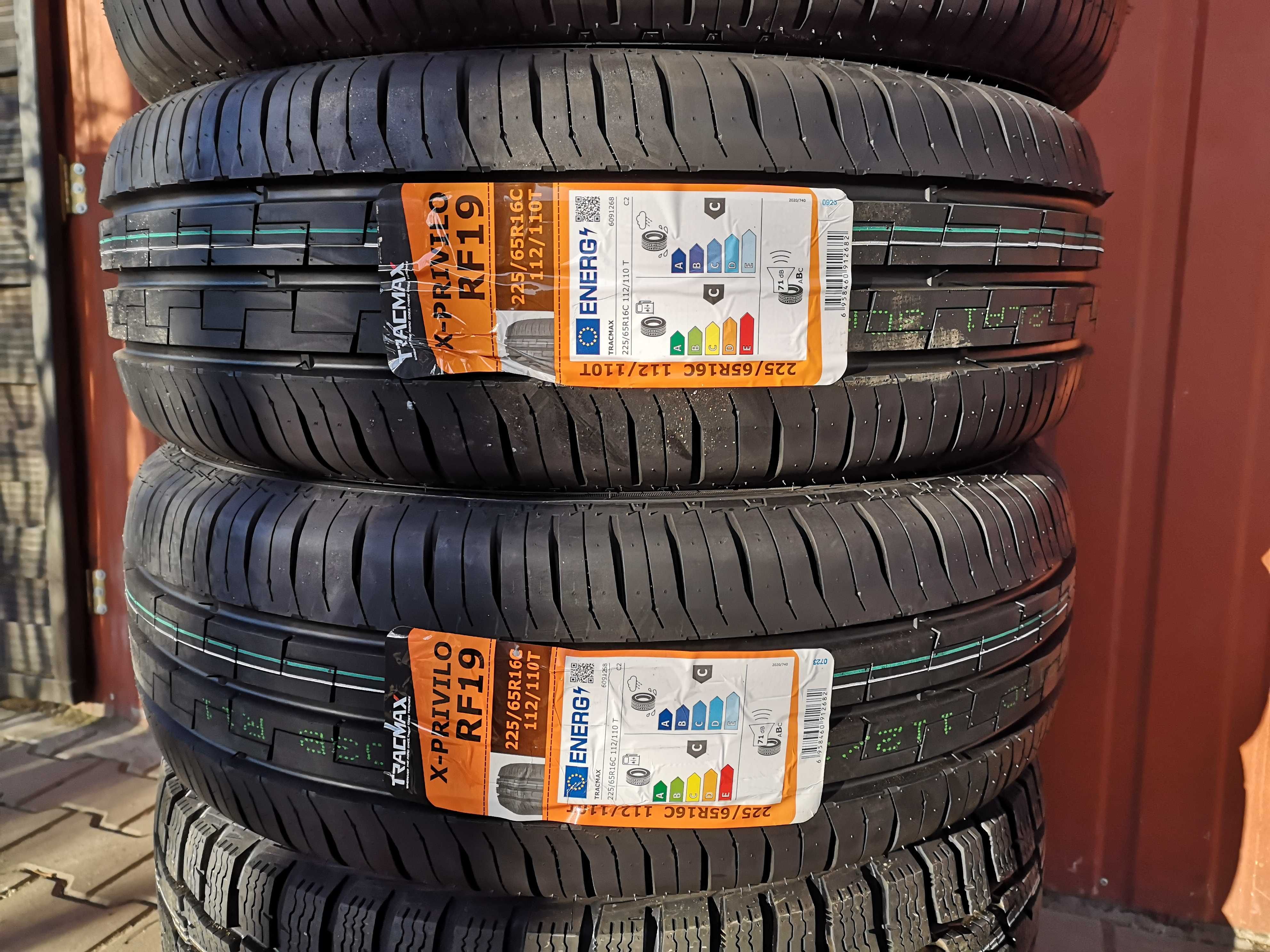 225/65 R16C 112/110T - Tracmax X-Privilo RF-19 (4 sztuki) NOWE